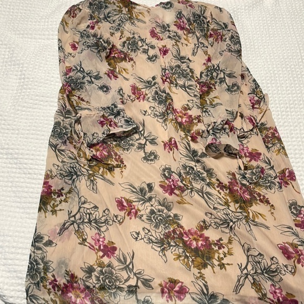 Express floral dress size L‎